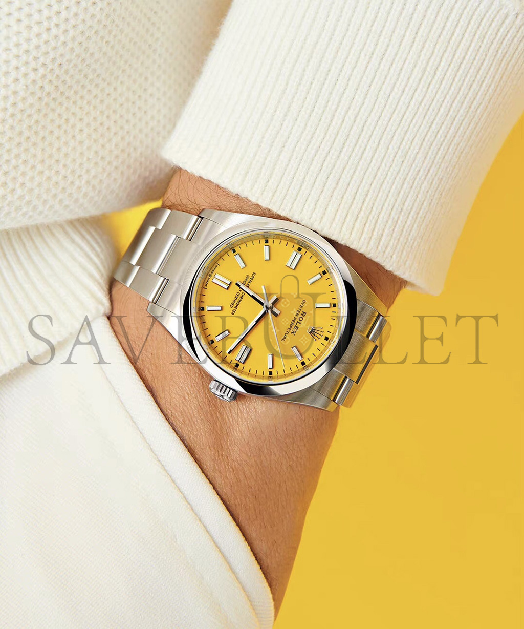 RO*EX OYSTER PERPETUAL 36MM WATCH 126000