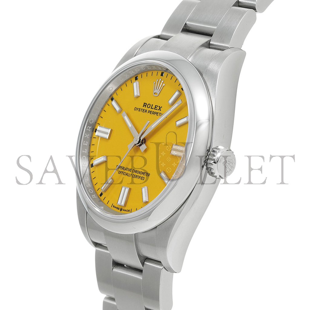 RO*EX OYSTER PERPETUAL 36MM WATCH 126000