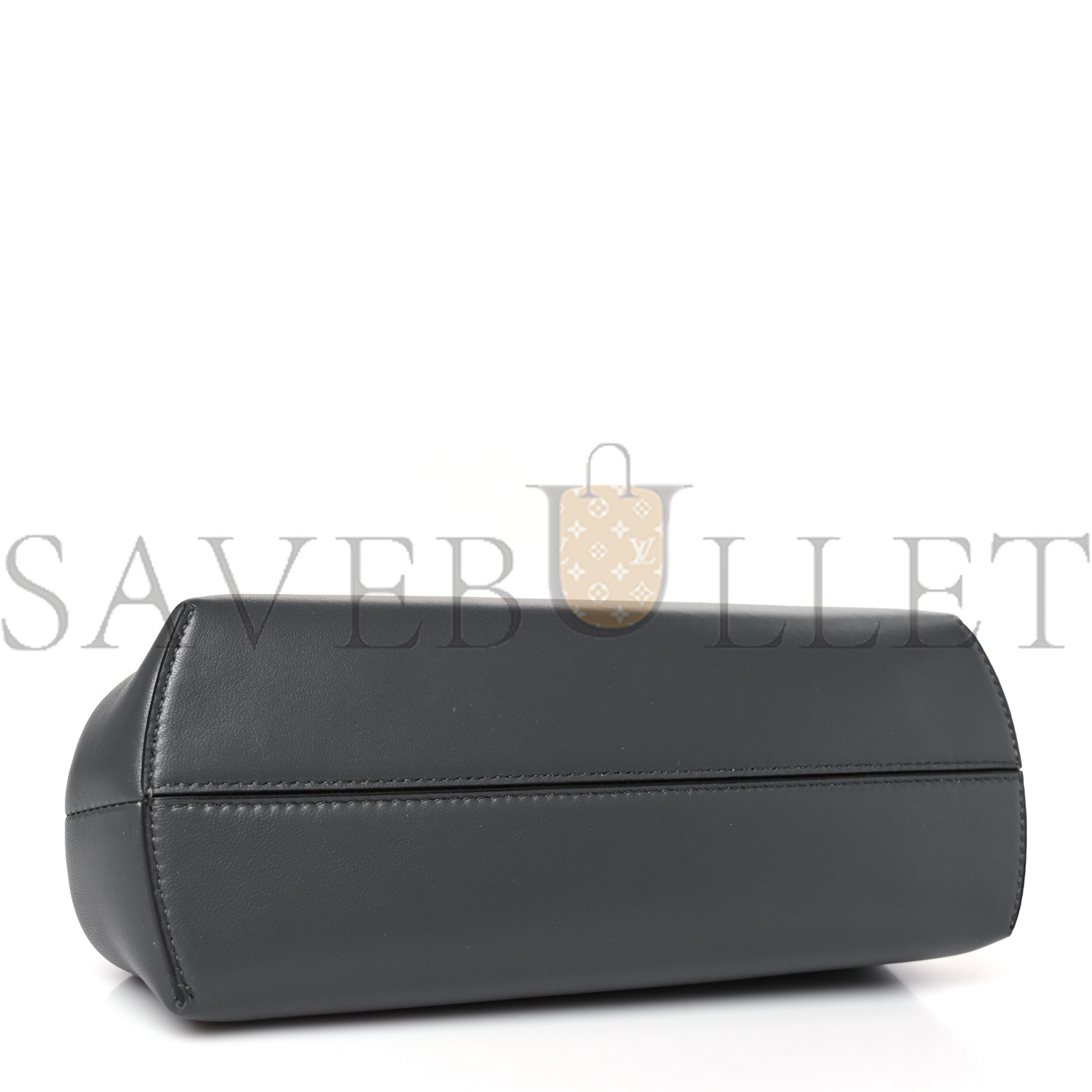 F**di shiny nappa snakeskin small F**di first anthracite asfalto (26*18*9.5cm)