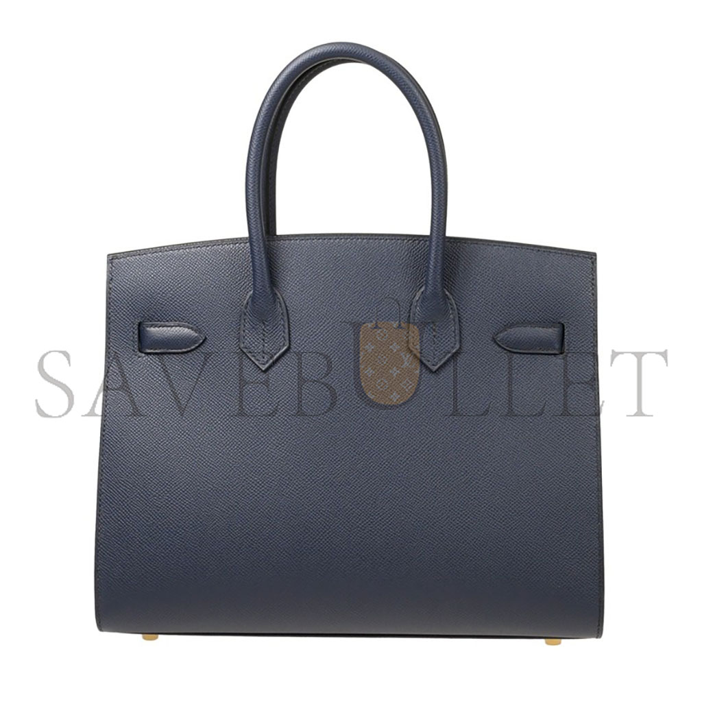 H**mes master birkin 30 togo leather blue gold buckle bag bk3076epgpo (30*20*13cm)