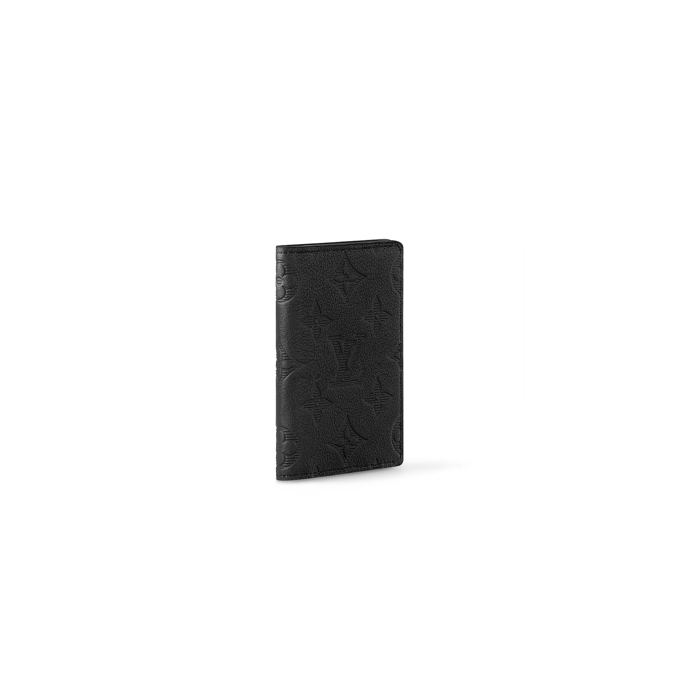l**is V*t*n monogram shadow calfskin pocket organizer m62899 (11*7.5*1 cm)