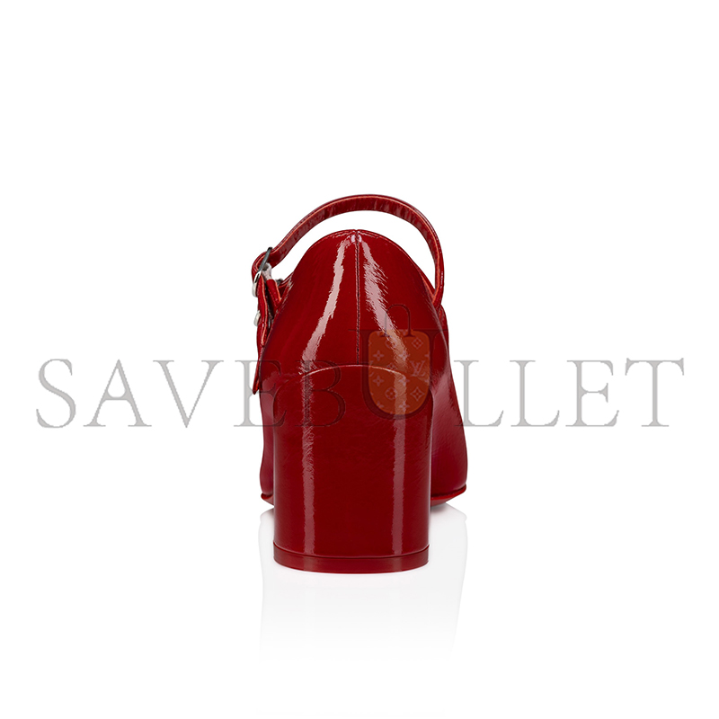 Ch**an louboutin miss jane 55 mm mary janes-vog patent leather-loubi-women 1250478r558