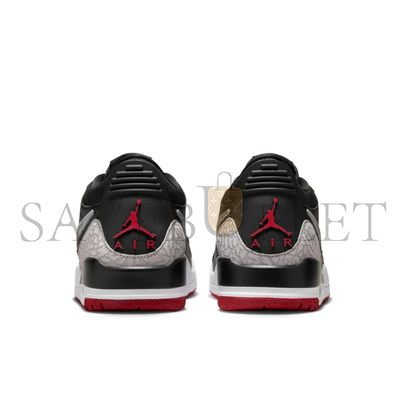 NIKE AIR JORDAN LEGACY 312 LOW BLACK CEMENT FQ7827-006