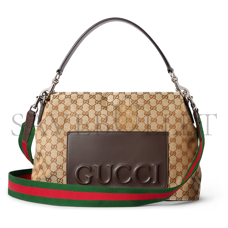 G*u*i medium gg crossbody bag with web 821616 (36*25*12cm)