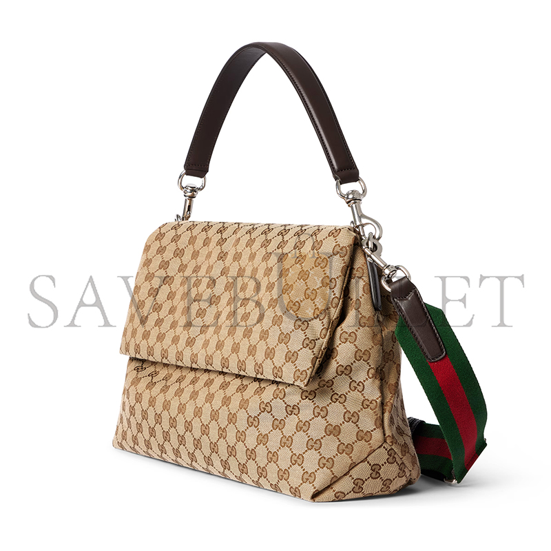 G*u*i medium gg crossbody bag with web 821616 (36*25*12cm)