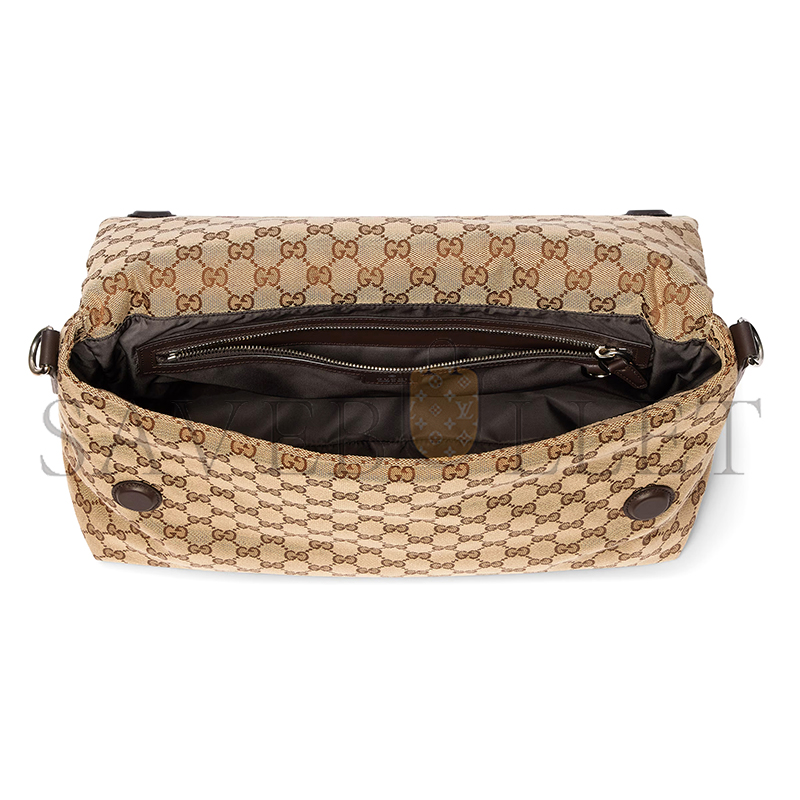 G*u*i medium gg crossbody bag with web 821616 (36*25*12cm)