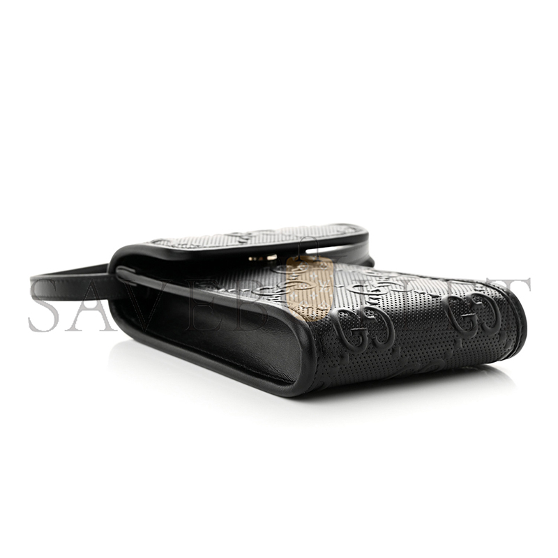 G*u*i gg tennis embossed mini crossbody bag 625571 (18*11.5*3.5cm)