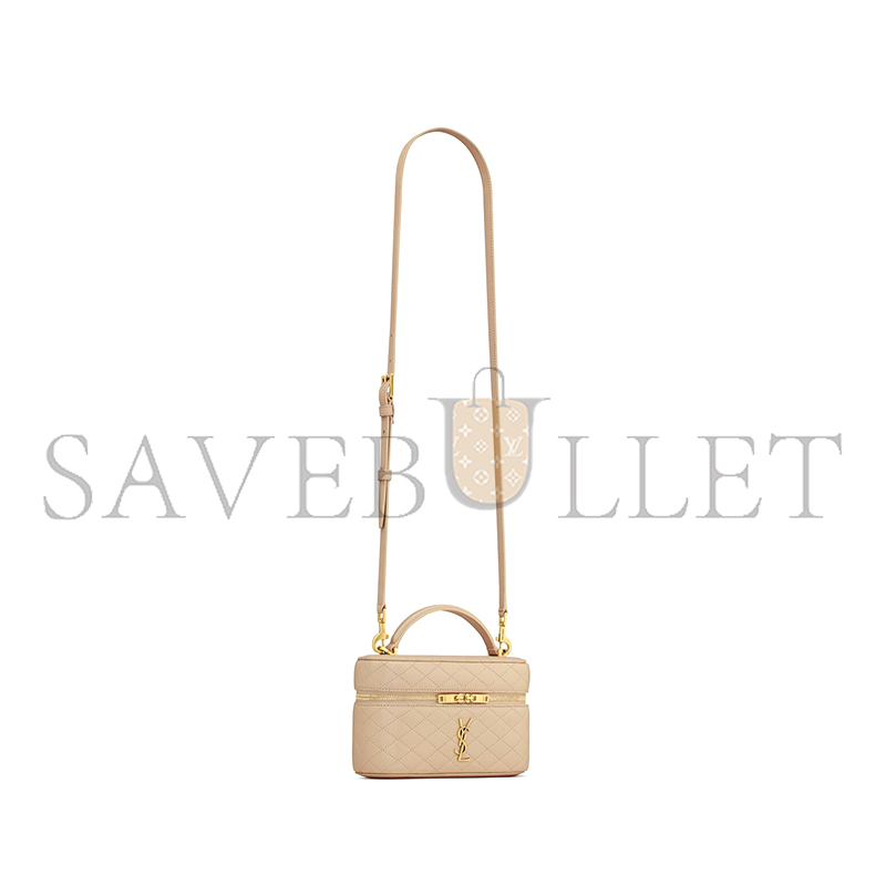 YSL GABY VANITY BAG IN LAMBSKIN 7667311EL072646 (18*11*6.5cm)