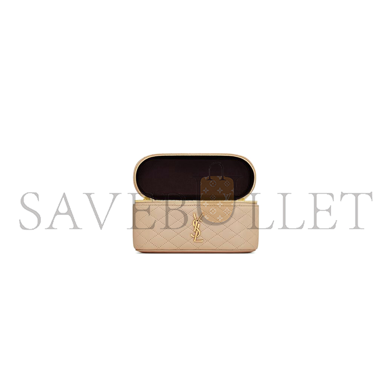 YSL GABY VANITY BAG IN LAMBSKIN 7667311EL072646 (18*11*6.5cm)