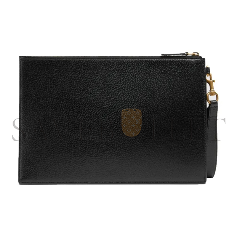 G*u*i animalier series cow leather clutch 523684 (30.5*21*1.5cm)