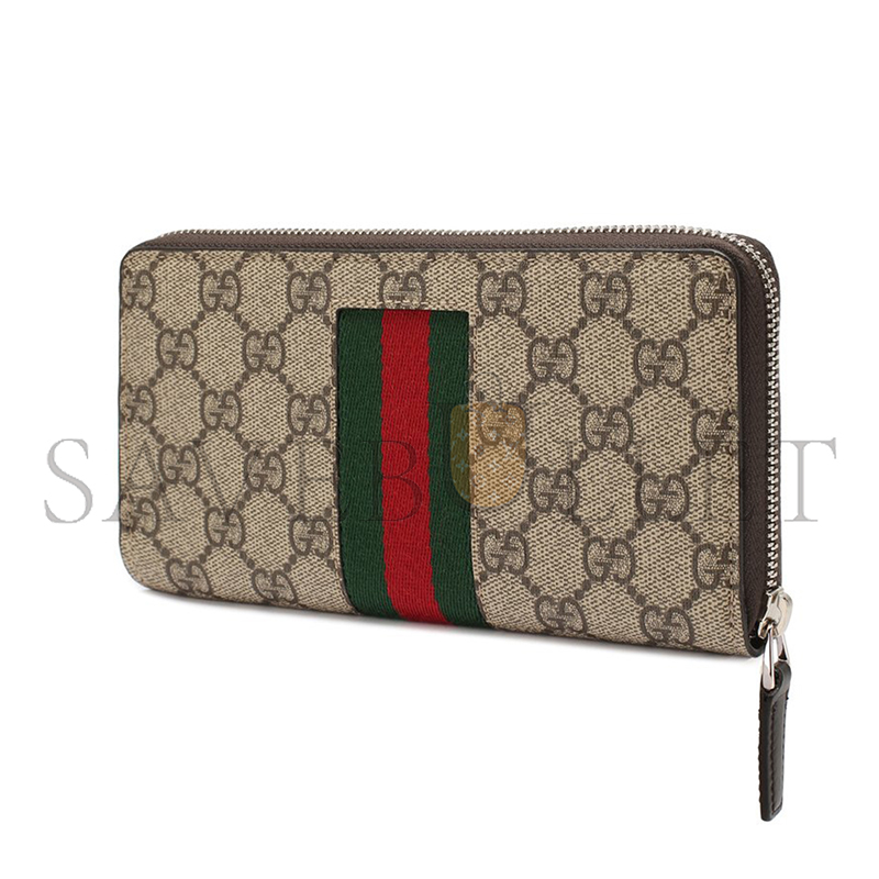 g*u*i gg Sup*e round zipper long wallet 408831 (19*10*2.5cm)