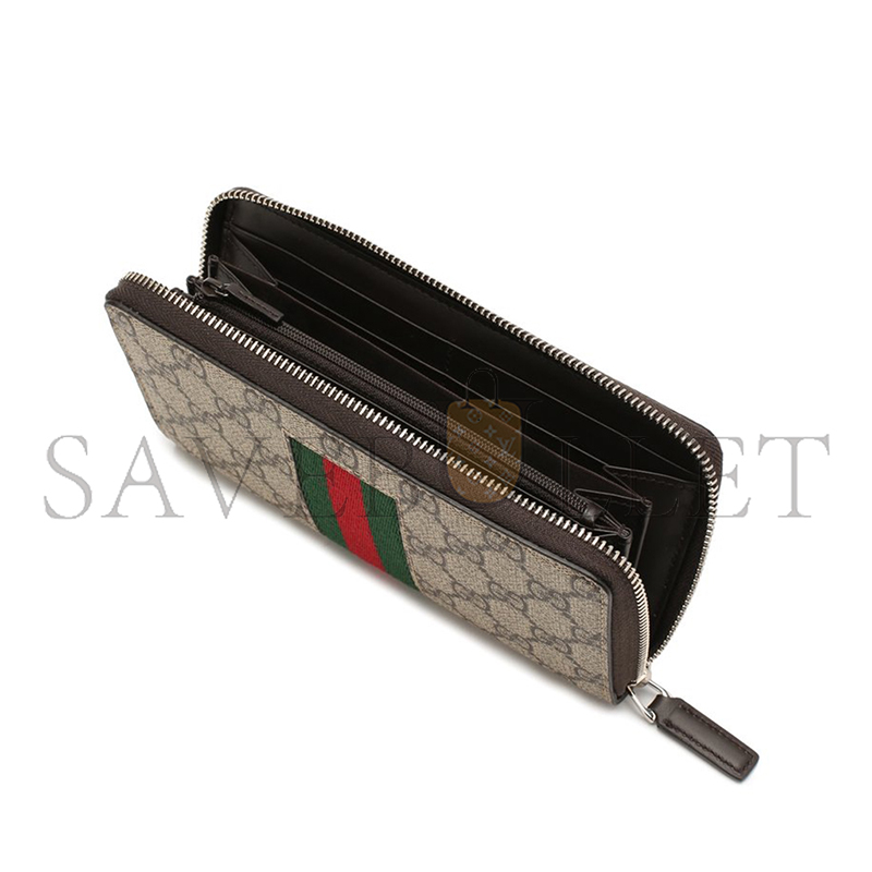 g*u*i gg Sup*e round zipper long wallet 408831 (19*10*2.5cm)