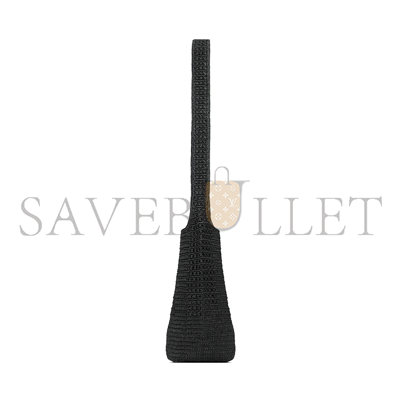 YSL LE 5 À 7 MEDIUM CROCHETED RAFFIA TOTE 778827GAAEN1000 (39*32*15cm)