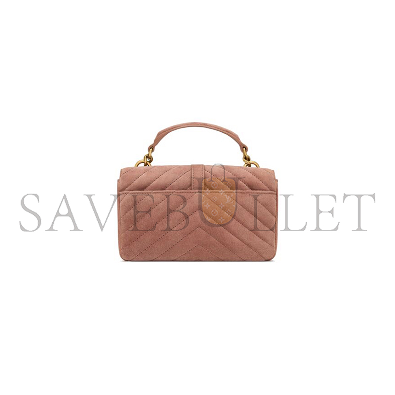 YSL COLLEGE MINI IN SUEDE 7794301U8275922 (20*13*3cm)