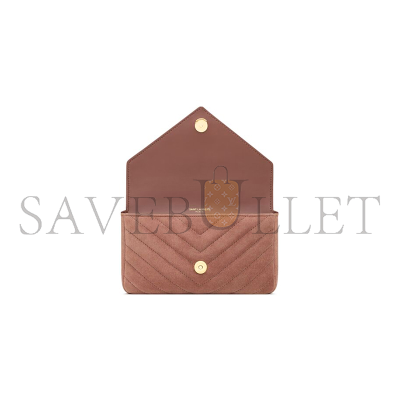 YSL COLLEGE MINI IN SUEDE 7794301U8275922 (20*13*3cm)