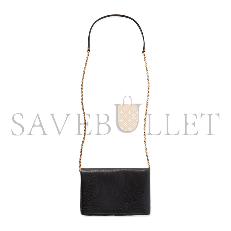 YSL CALYPSO MINI TEXTURED-LEATHER SHOULDER BAG 1647597357907612 (19*12*3cm)