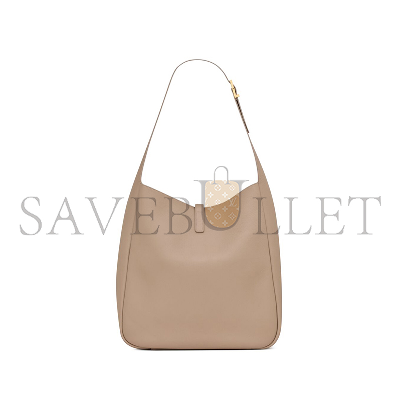 YSL LE 5 À 7 SUPPLE LARGE IN GRAINED LEATHER 753837AAAUQ1722 (30*31*13cm)