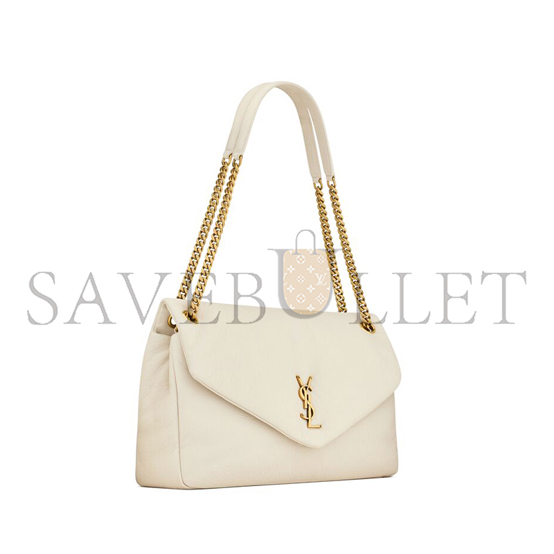 YSL CALYPSO LARGE IN GRAINED LAMBSKIN 777399AACYT9207 (28*22*12cm)