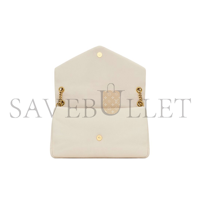 YSL CALYPSO LARGE IN GRAINED LAMBSKIN 777399AACYT9207 (28*22*12cm)