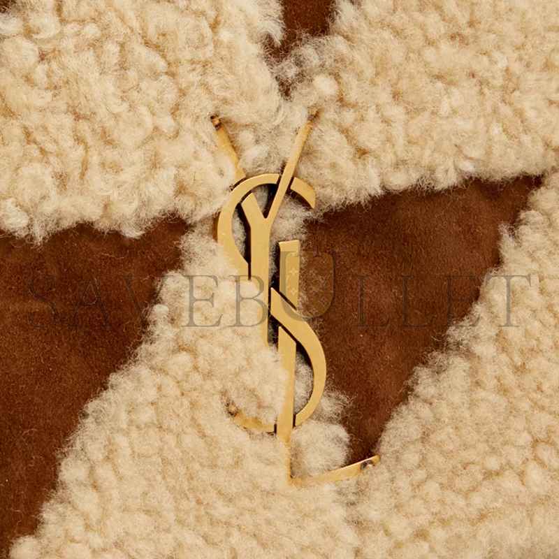YSL JAMIE SHEARLING SHOULDER BAG GAB5158210822 (25*15*7.5cm)