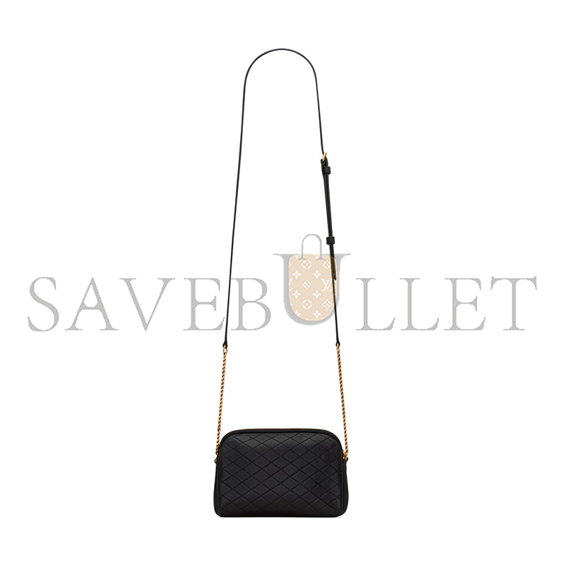 YSL GABY ZIPPERED POUCH IN LAMBSKIN 7336671EL071000 (18*13*3.5cm)