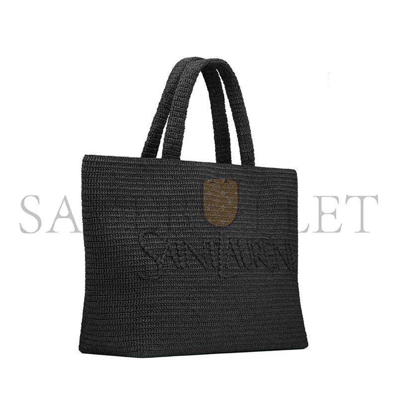 YSL SAINT LAURENT TOTE IN RAFFIA 756269GAAEI1000 (50*34*17cm)