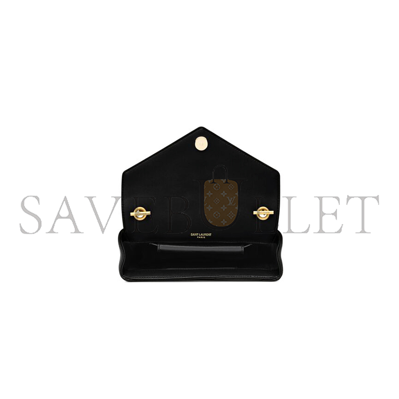 YSL LOULOU MINI IN LAMBSKIN 821749AAEAX1000 (20*12*5cm)