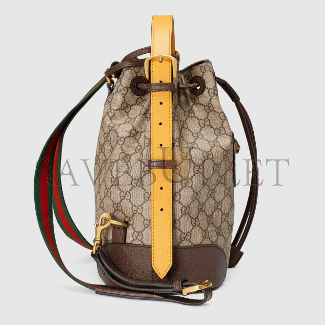 g*u*i neo vintage gg Sup*e backpack  473875  (22*20cm*14cm)