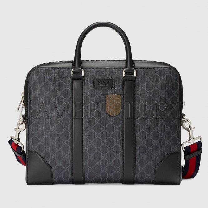 G*u*i gg black briefcase 474135 (36*28*7cm)