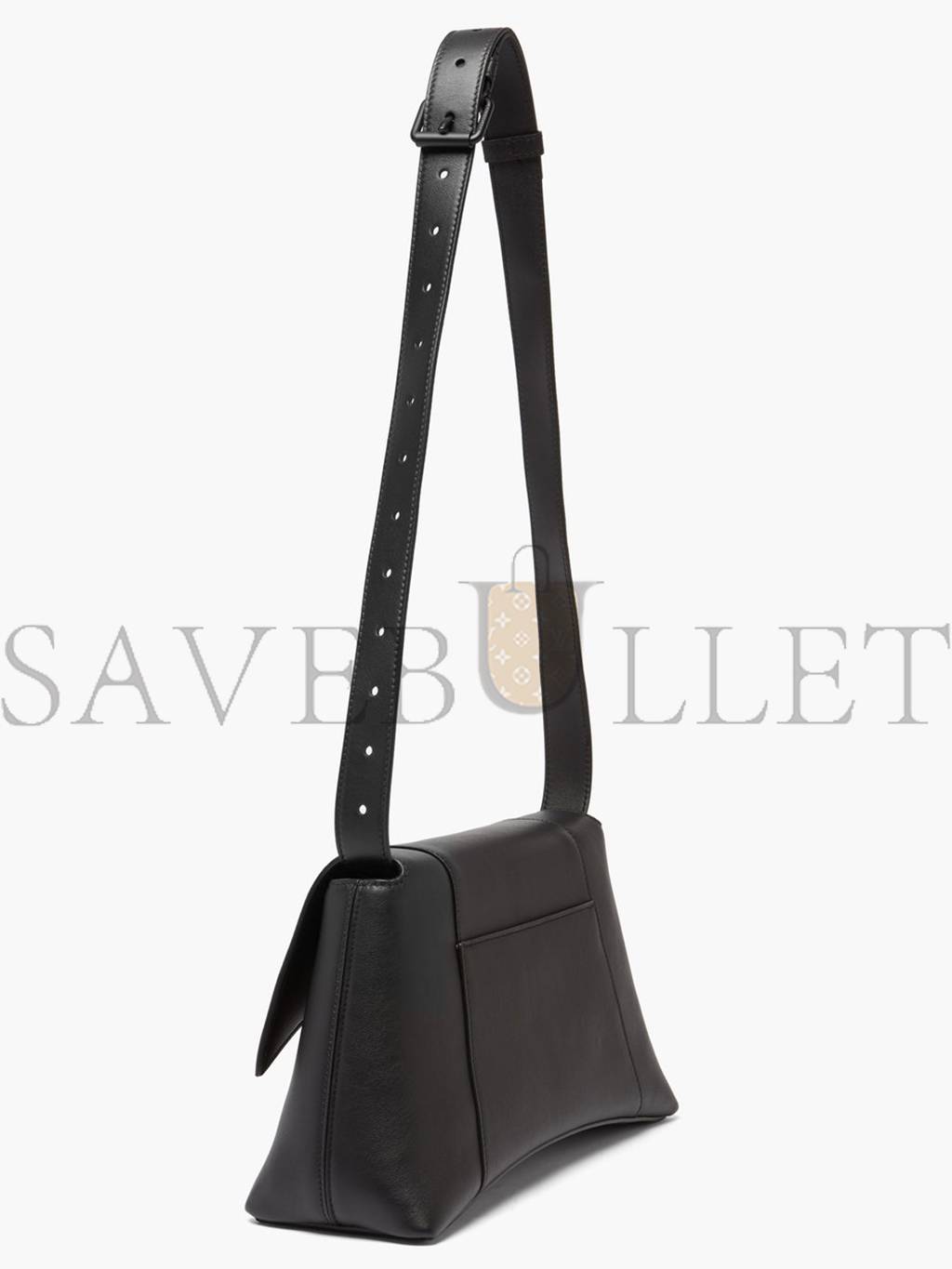 Ba*len*cia*ga black hourglass s leather bag matchesfashion us (29*17.8*10.5cm)