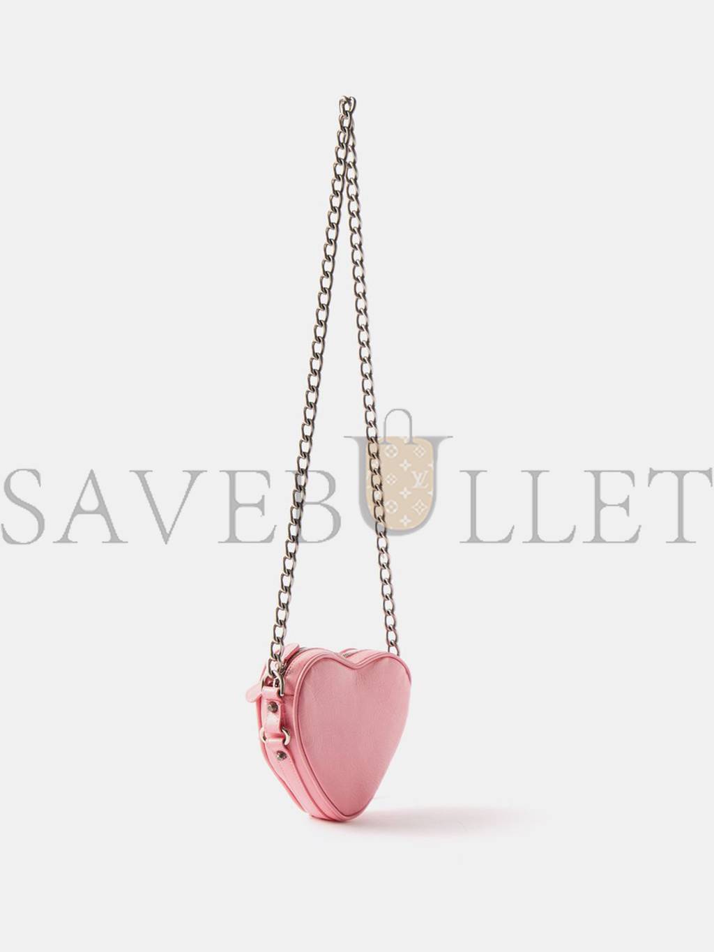 Ba*len*cia*ga pink le cagole mini leather cross-body bag matchesfashion us (15.2*13.9*5cm)