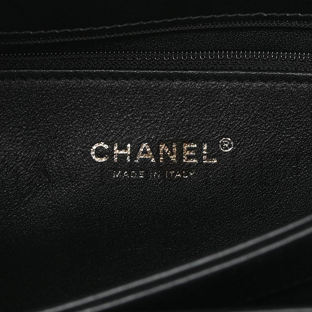 Ch*el lambskin quilted medium trendy cc flap dual handle bag black rose gold hardware (29*19*9cm)