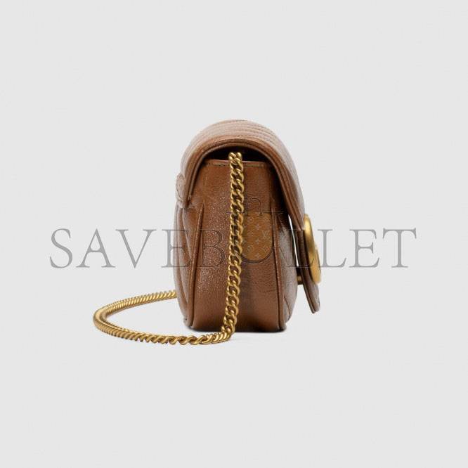G*u*i gg marmont matelassÉ super mini bag 476433 (16.5*10.2*5.1cm)