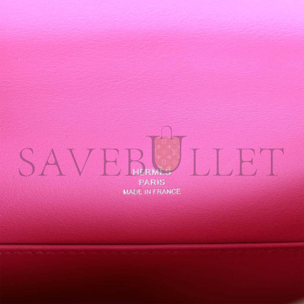 H**mes mini kelly pochette magnolia swift palladium hardware  (22*14*7cm)