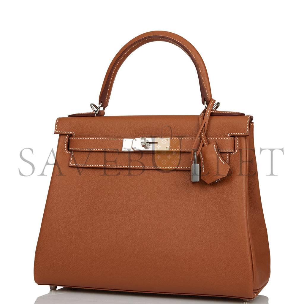 H**mes kelly retourne 28 gold evercolor palladium hardware  (28*22*10cm)