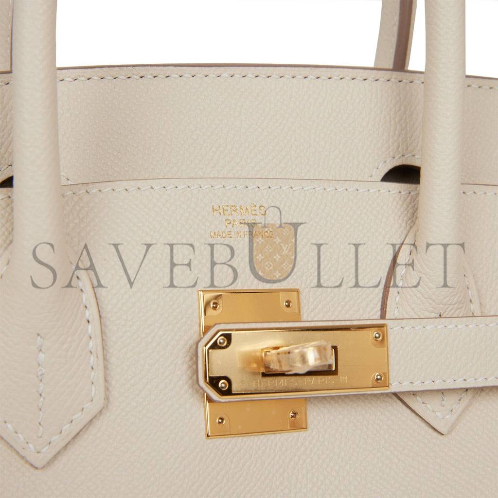 H**mes birkin 30 craie epsom gold hardware  (30cm)