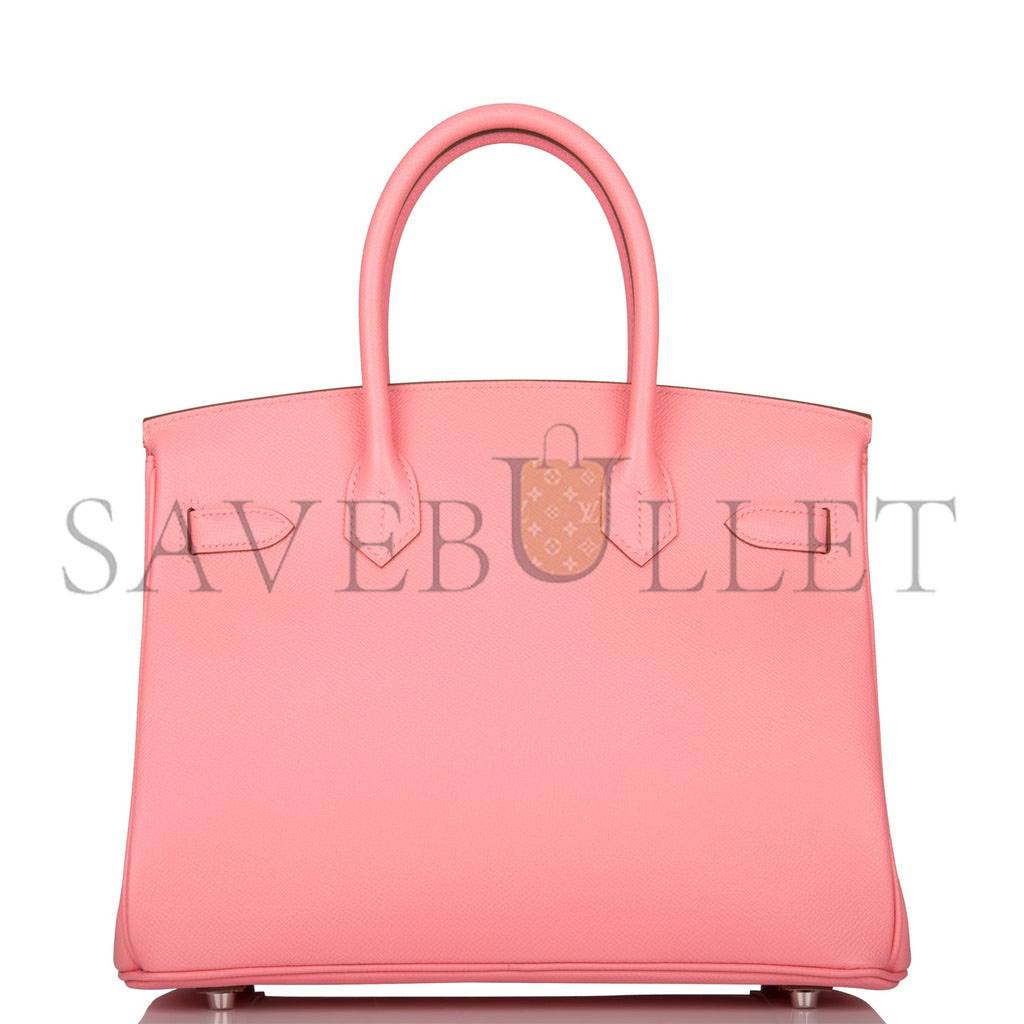 H**mes birkin 30 rose confetti epsom palladium hardware (30cm)