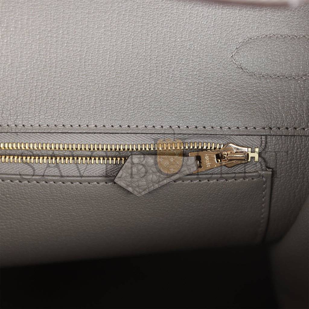 H**mes birkin 35 gris meyer togo gold hardware 39880414560350 (35cm)