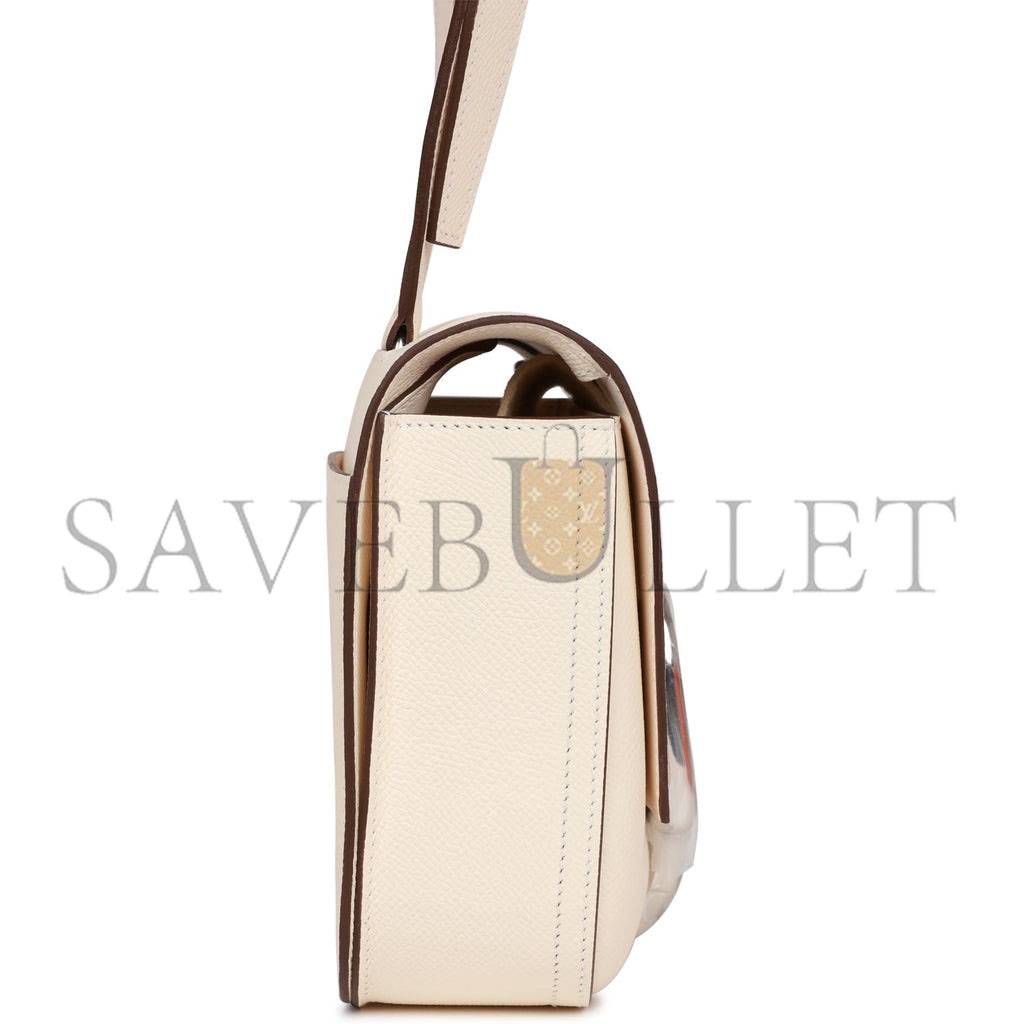 H**mes mini della cavallera nata epsom palladium hardware (18*16*5cm)
