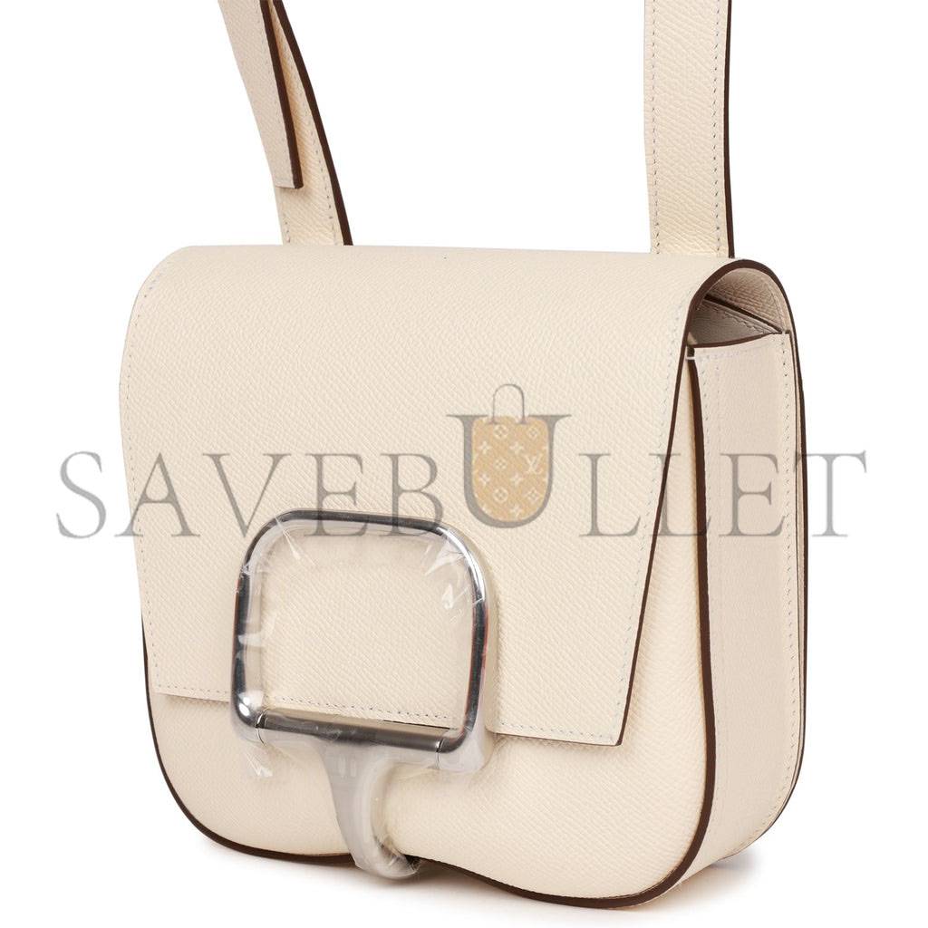 H**mes mini della cavallera nata epsom palladium hardware (18*16*5cm)