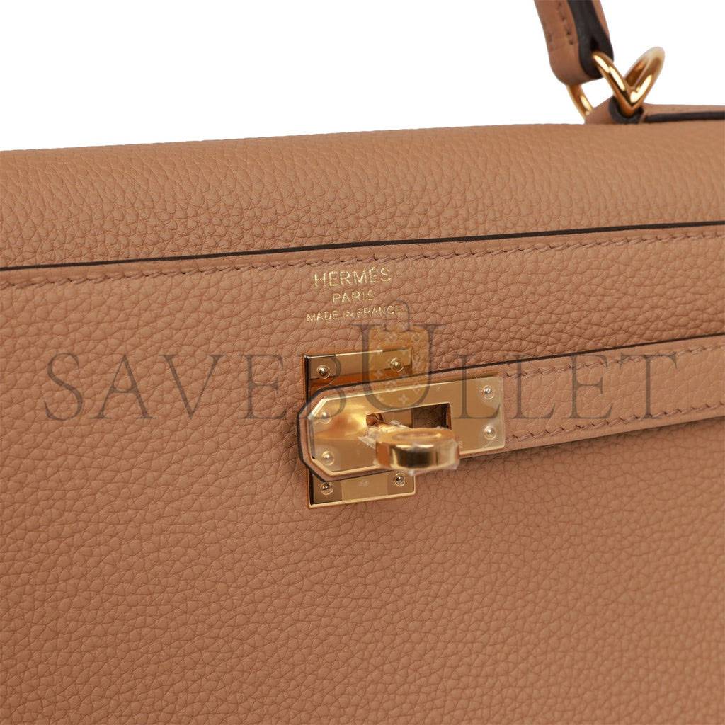 H**mes kelly retourne 25 chai togo gold hardware handmade (25*17*7cm)
