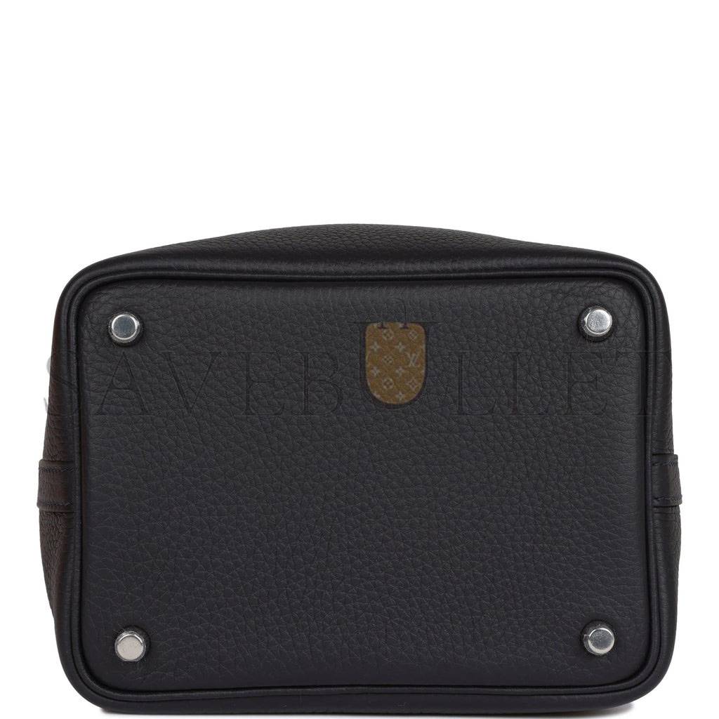 H**mes picotin lock 18 caban clemence palladium hardware (18*13*18cm)