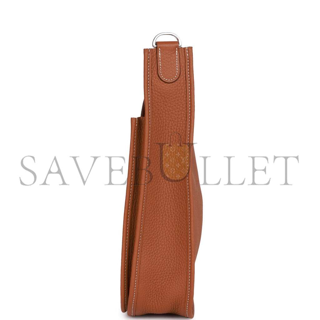 H**mes evelyne iii pm gold clemence palladium hardware  (29*30*7cm)
