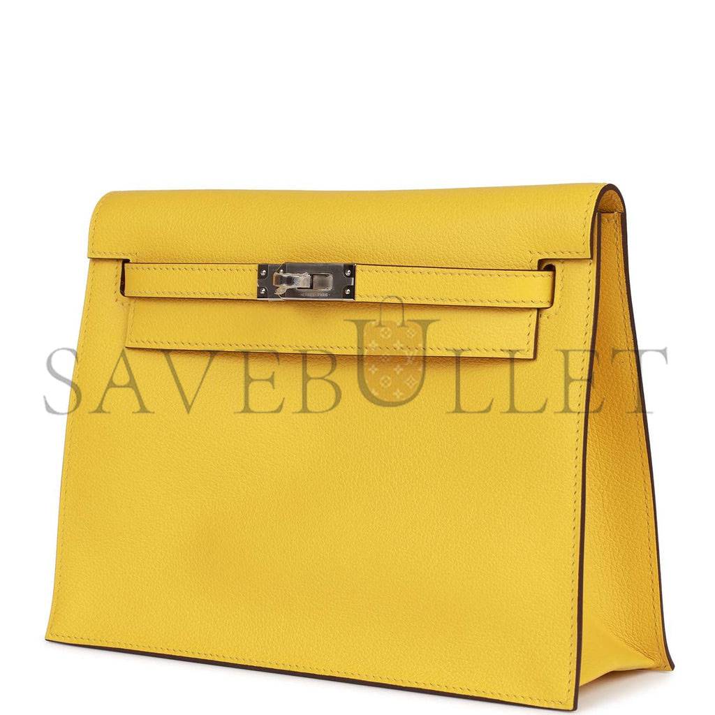 H**mes kelly danse lime evercolor palladium hardware (22*16*7cm)