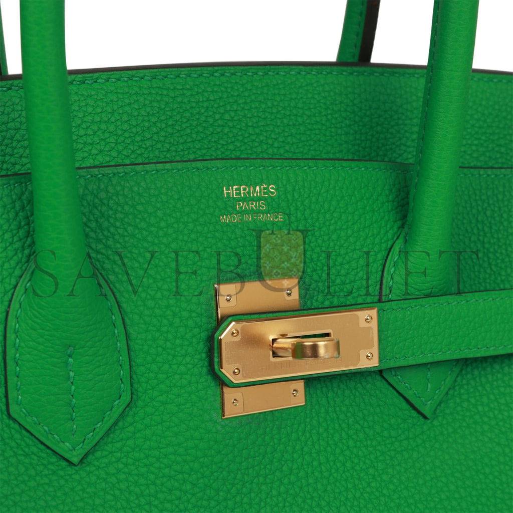 H**mes birkin 35 bamboo togo gold hardware 39793218060382 (35cm)