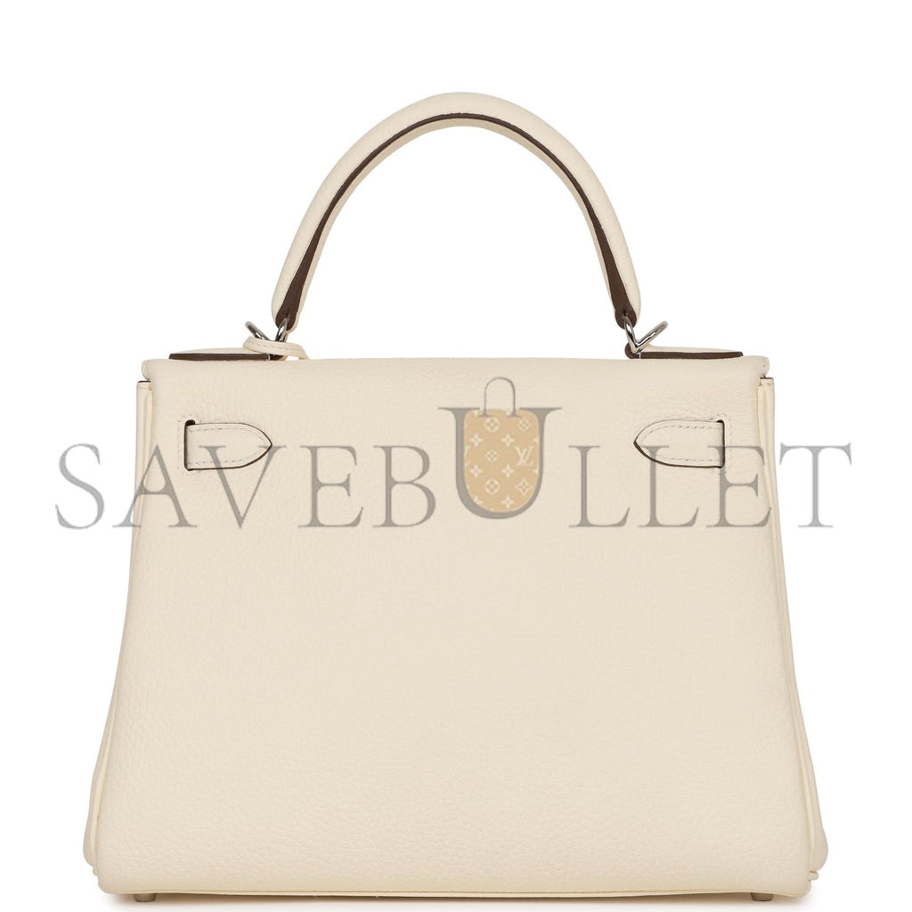 H**mes kelly retourne 28 nata clemence palladium hardware  (28*22*10cm)