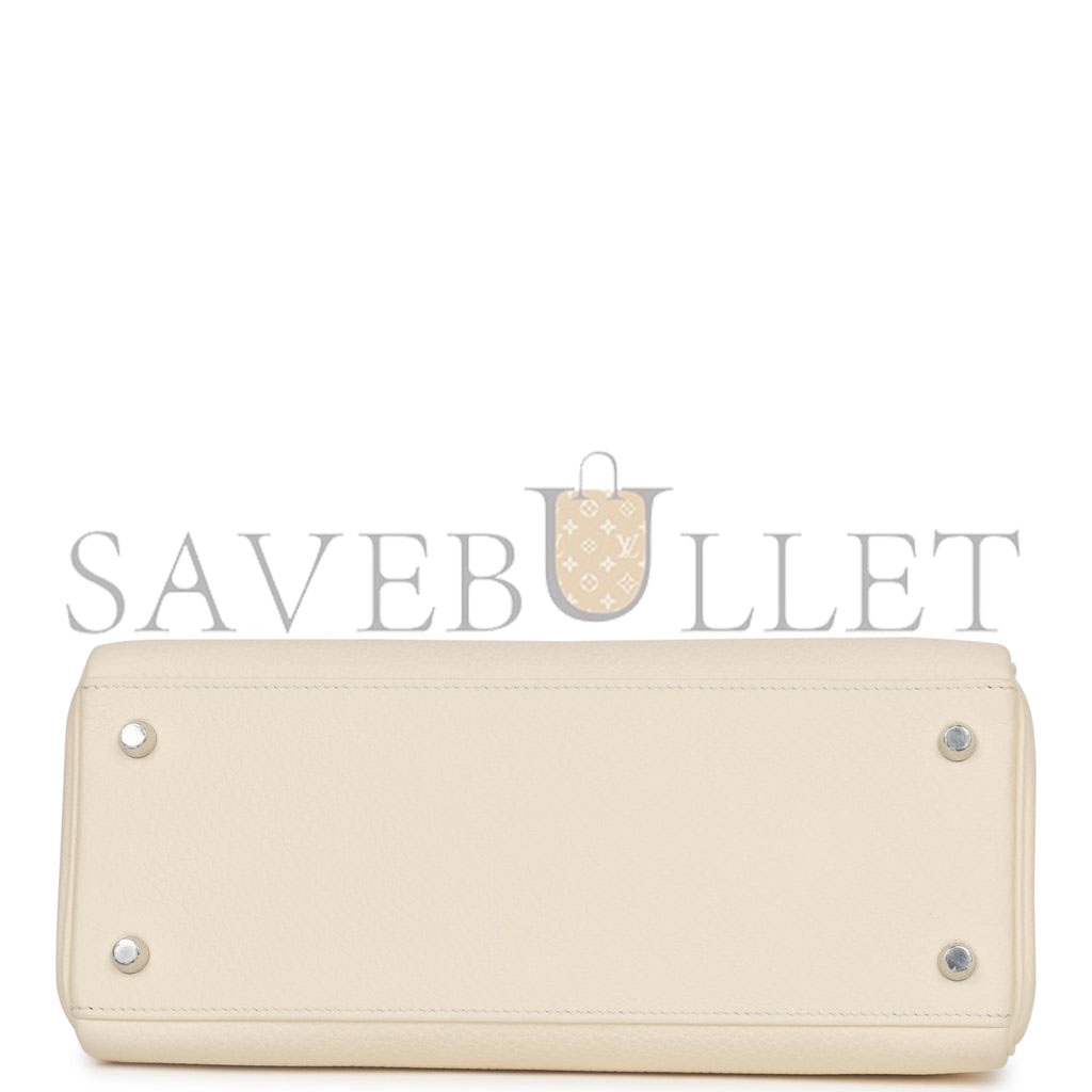 H**mes kelly retourne 28 nata clemence palladium hardware  (28*22*10cm)