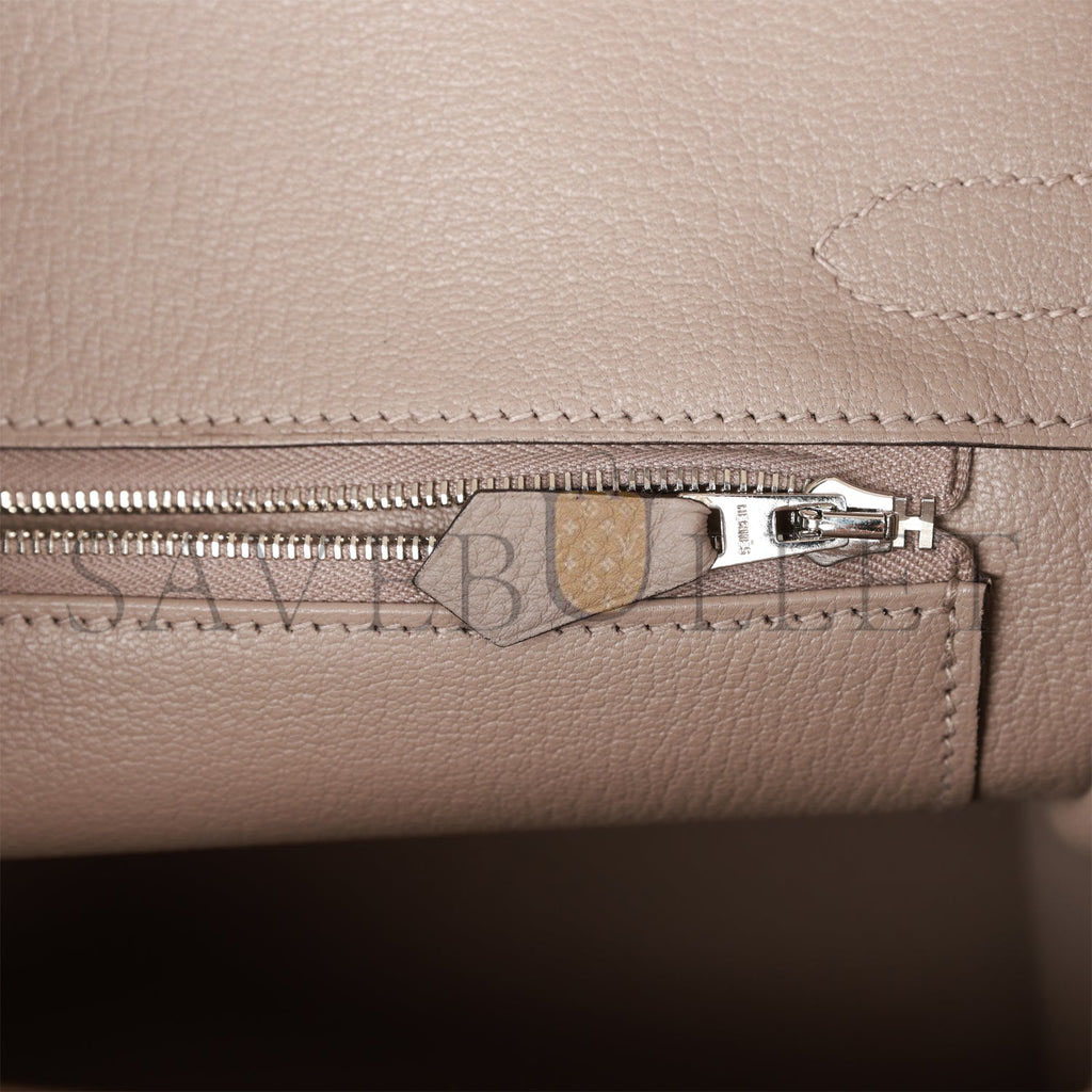 H**mes birkin 30 gris asphalte togo palladium hardware (30cm)