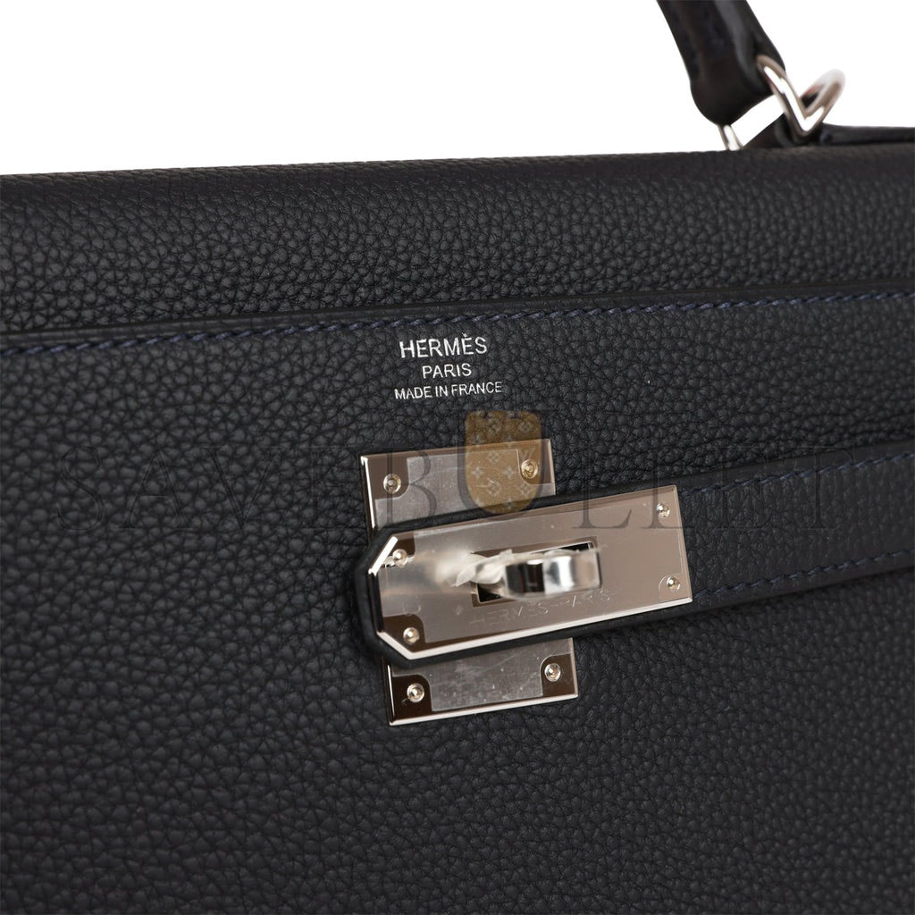 H**mes kelly retourne 28 caban togo palladium hardware (28*22*10cm)