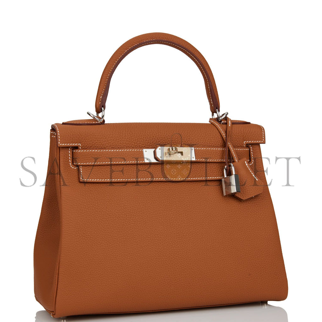 H**mes kelly retourne 28 gold togo palladium hardware  (28*22*10cm)